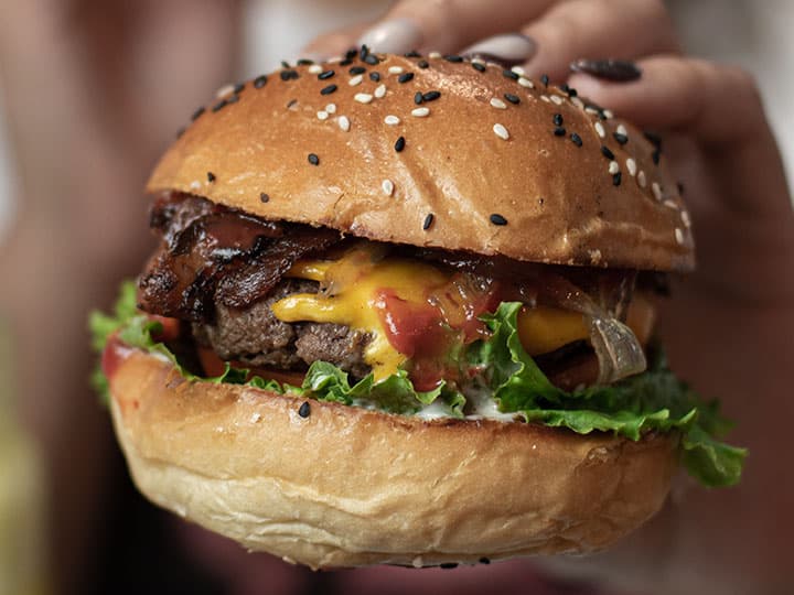 Hamburguesa artesanal