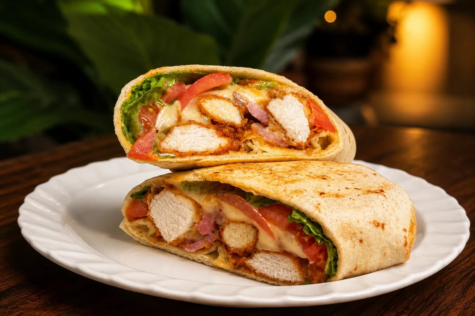 Wrap de Pollo Crispy